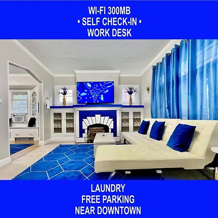 The Sapphire Haven - Your Old Brooklyn Oasis Awaits Families, Couples, Business Travelers Near Downtown With Parking, 300 Mb Wifi & Self Check-In Cleveland Eksteriør bilde